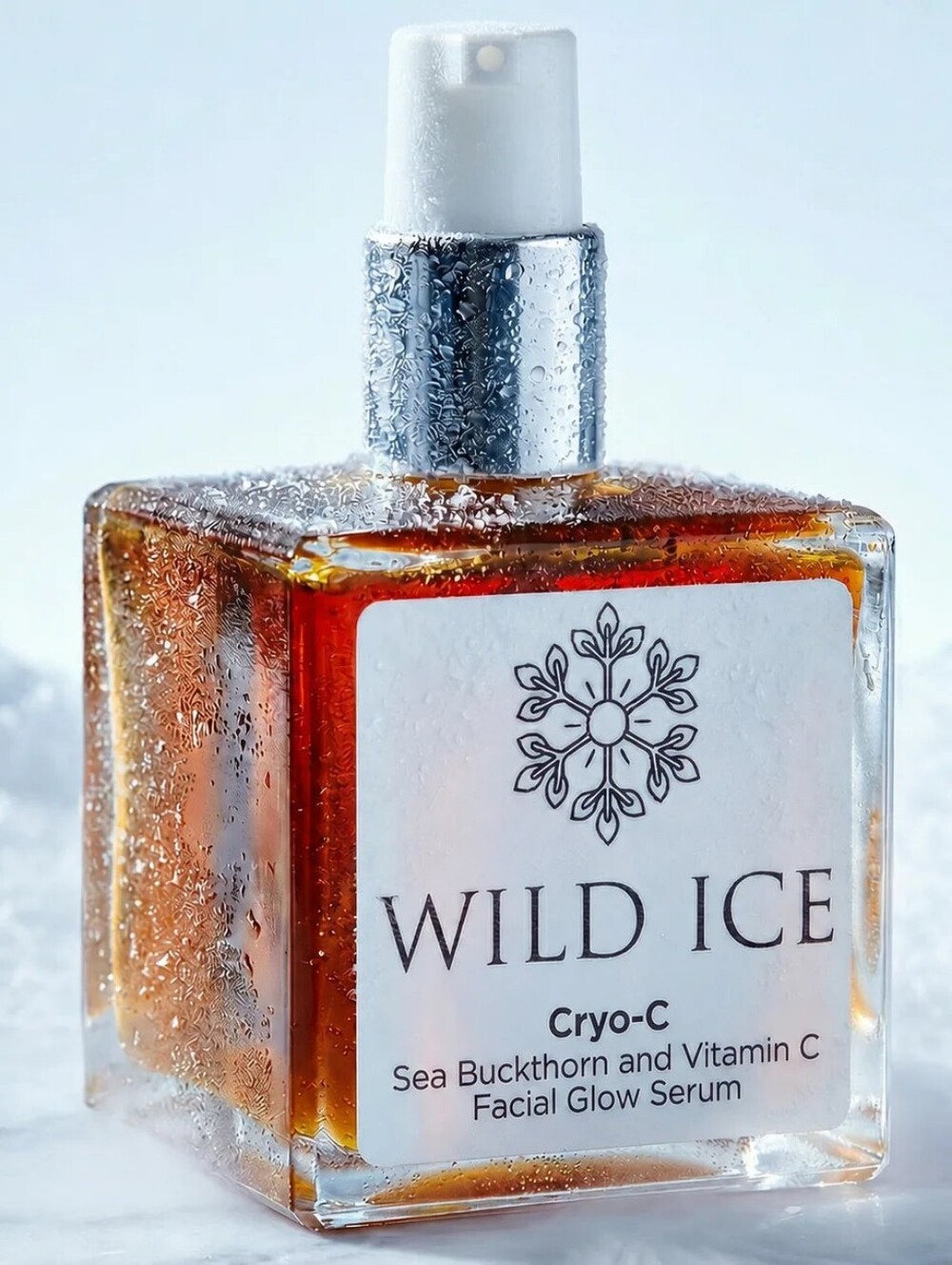 NWT- Wild Ice Botanicals Cryo-C Facial Glow Serum